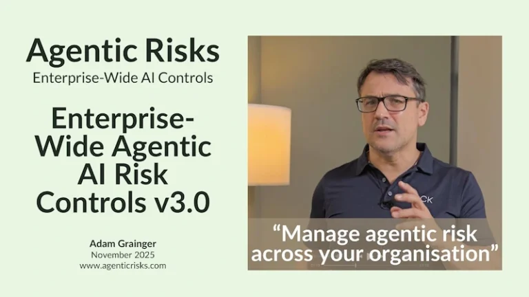 Enterprise-Wide Agentic AI Risk Controls
