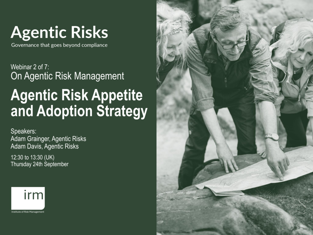 Agentic risk appetite and adoption strategy for autonomous AI agents.